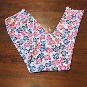 OS NWOT LuLaRoe Leggings American July 4th